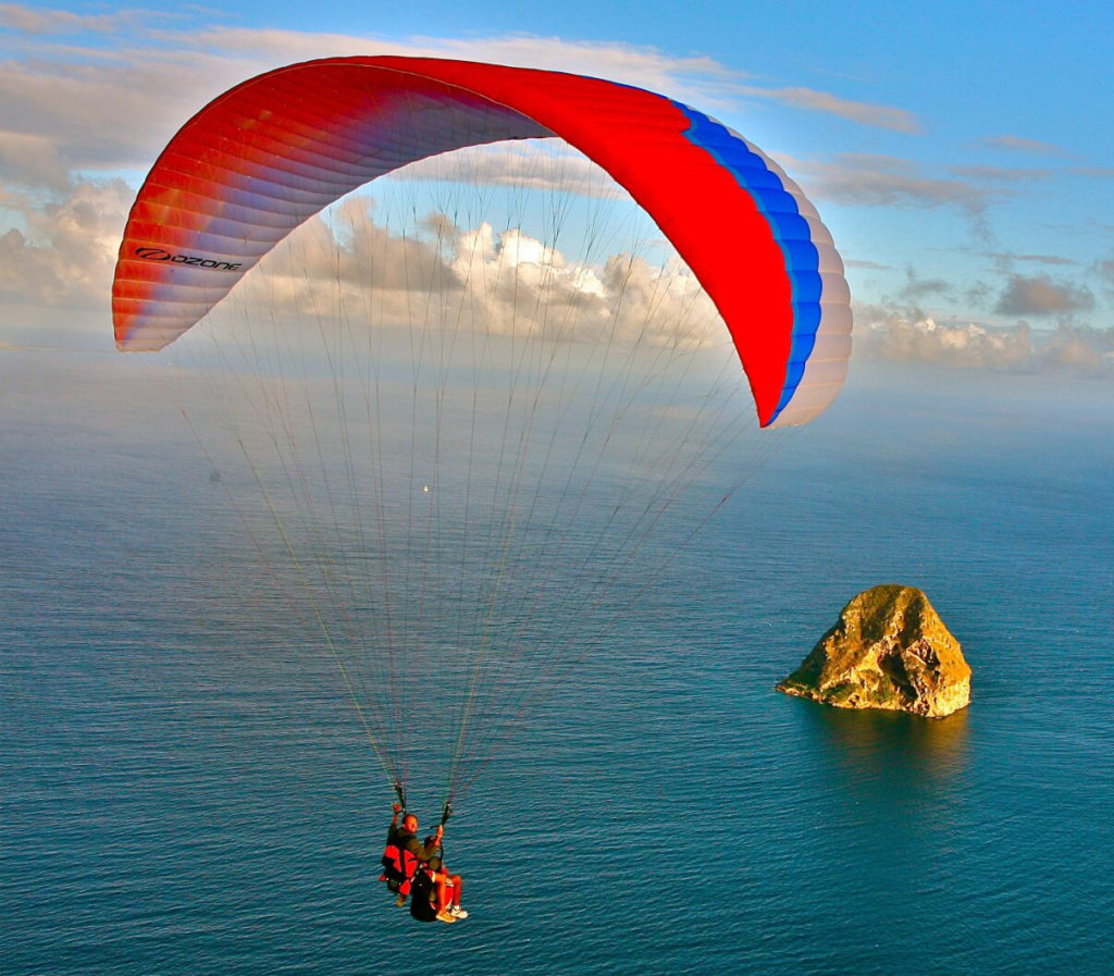 PARAPENTE EN MARTINIQUE